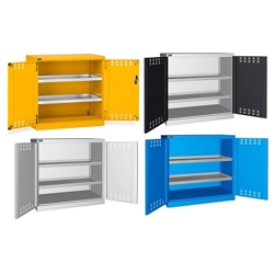 vendita online Armadio perfom con porte battenti e 2 vasche interne mm.1023x555x1000h (rif.1200) Armadi Metallici Fami